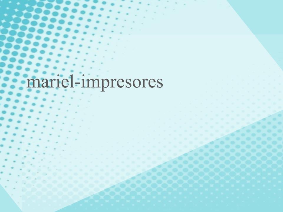 mariel-impresores mariel-impresores
