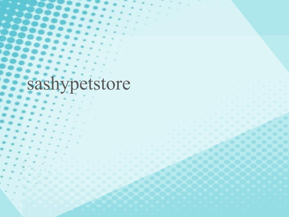 sashypetstore sashypetstore